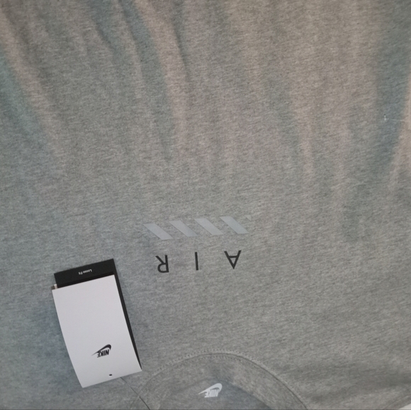 Nike Air Max 90  T Shirt crew Grey Hj0580-063 - Picture 5 of 6